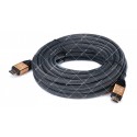 Кабель HDMI-HDMI v.2.0 gold 10 метрів