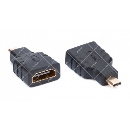 Перехідник HDMI гніздо F - HDMI Micro штекер M