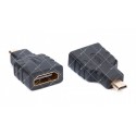 Перехідник HDMI гніздо F - HDMI Micro штекер M