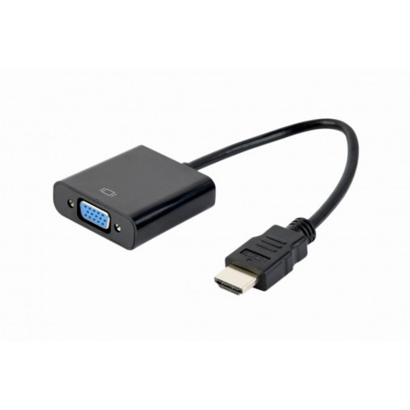 Адаптер (перехідник) Cablexpert HDMI - VGA 0.15 метра