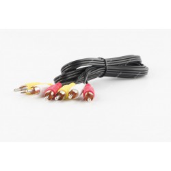 Кабель 3RCA-3RCA Tcom 1.5 метри