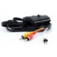 Кабель Scart-3RCA 1.1 метр з перемикачем