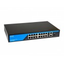 POE комутатор SEVEN P-73216G-SFP