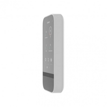Беспроводная сенсорная клавиатура Ajax KeyPad TouchScreen white