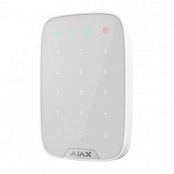 Бездротова клавіатура сенсорна Ajax KeyPad біла