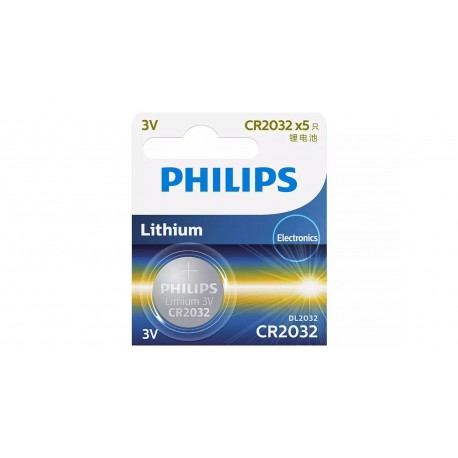 Батарейка CR2032 Philips Lithium 3V 1 шт блістер