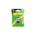 Батарейка GP Super Alkaline 1.5V AAA LR3 GP24A 2шт блістер