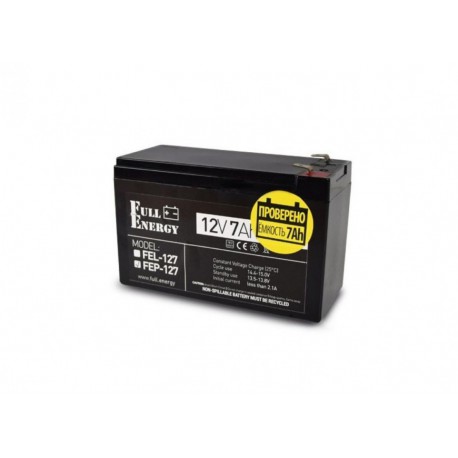 Батарея акумуляторна Full Energy AGM FEP-127 12V 7Ah