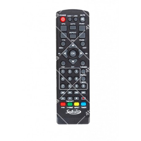 Пульт DVB-T2 Satcom T501/T505