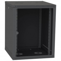 Шафа телекомунікаційна Ipcom 15U 600x600 чорна