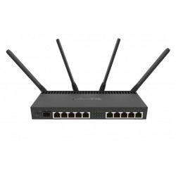 MikroTik RB4011iGS+5HacQ2HnD-IN Wi-Fi з SFP