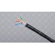 Кабель вита пара UTP FinMark CAT5e 4P 24AWG PE B 305m Pull Box
