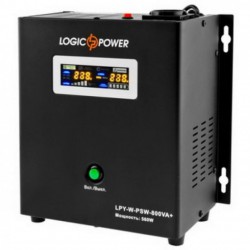 ДБЖ UPS LogicPower LPY-W-PSW-800VA+ 560Вт (5A/15A) 12V для котла