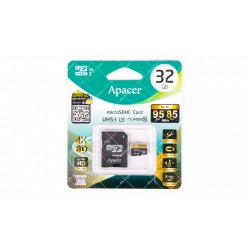 Карта пам'яті microSDHC Apacer 32GB UHS-I (95/85) U3 (AP32GMCSH10U4-R)