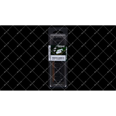Patriot SODIMM DDR4-2400 4096MB PC4-19200 Signature Line (PSD44G240081S)