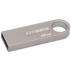 Накопичувач Kingston 8GB DataTraveler SE9 Silver USB 2.0