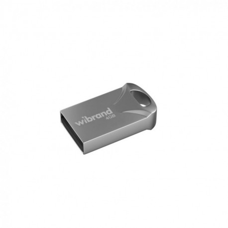 Накопичувач Wibrand Hawk 4Gb Silver USB 2.0 (WI2.0/HA4M1S)