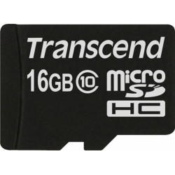 Карта пам'яті microSDHC Transcend 16GB class 10 (TS16GUSDC10)