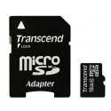 Карта памяті microSDHC Transcend 16GB class 10 adapter SD (TS16GUSDHC10)