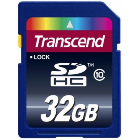 Карта памяті SDHC Transcend 32GB class 10 (TS32GSDHC10)