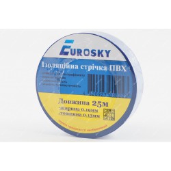 Стрічка ізоляційна Eurosky 25 метрів синя