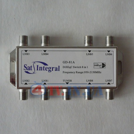 DiSEqC 8х1 Sat-Integral GD-81A внутр.