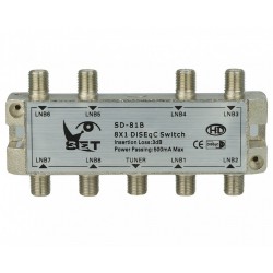 DiSEqC 8х1 SET SD-81A внутр.