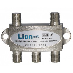 DiSEqC 4х1 LionSAT LS-4D