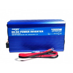 Інвертор c 12V до 220V Carspa SINUS 1000-122 1000Вт