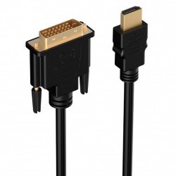 Кабель HDMI – DVI 0.3 метра