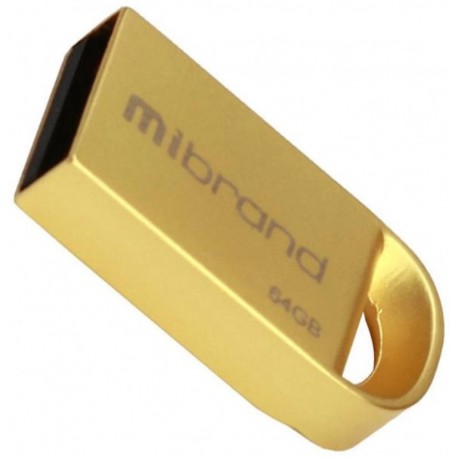 Накопичувач Mibrand Lynx 64Gb Gold USB 2.0 (MI2.0/LY64M2G)