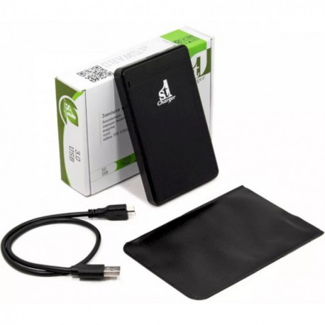 Кишеня зовнішня 1STCHARGER HDE1STU2530B-PL 2.5, SATA to USB 3.0 Black