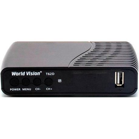 T2-тюнер World Vision T62D+WiFi+HDMI