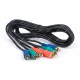Кабель компонентний YPbPr 3RCA-3RCA 1.5 метра