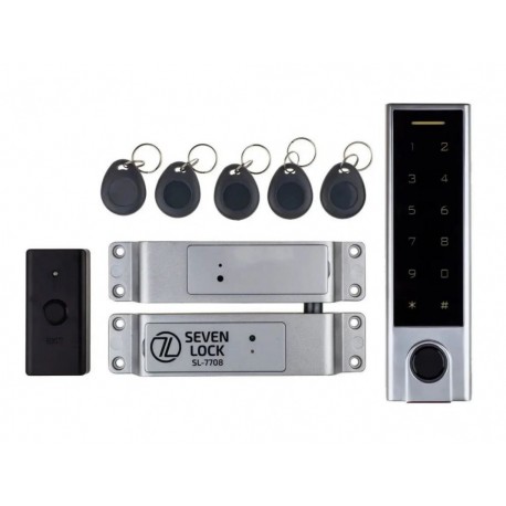 Комплект контроля доступа SEVEN LOCK SL-7708F беспроводной