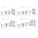 Виклична панель Hikvision DS-KD8003-IME1(B)/Surface