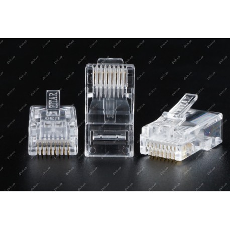 Роз'єм конектор RITAR PREMIUM RJ-45 8P8C Cat.5 100шт