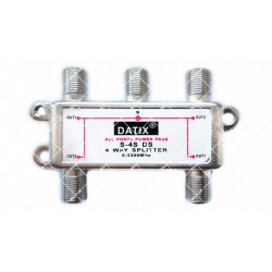 Спліттер 4-WAY Splitter DATIX S4S DS з проходом живлення