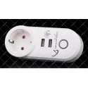 Розетка Smart Elex Wi-Fi 2USB