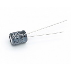 Конденсатор 220mF 25V 105C 6.3*7mm