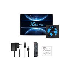 ТВ приставка X98 mini 2/16 Гб Android 11 Smart TV Box ТВ приставка