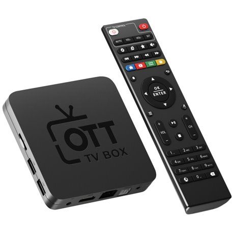 Приставка Smart TV медиаплеер OTT BOX (3 месяца промокод)