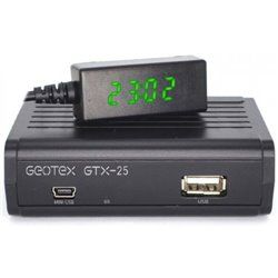 Комплект Geotex GTX-25 LED c Антенной Maxima L, 10м кабеля и штекеры
