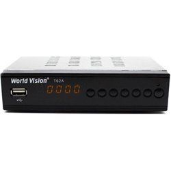 T2-тюнер World Vision T62A + внешний Wi-Fi адаптер