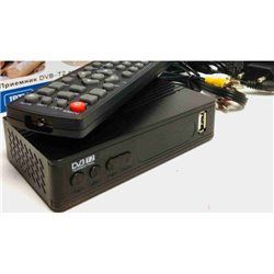 Приемник для цифрового телевидения DVB T2 Тюнер с функцией WiFi, IPTV, HDMI, PVR ready Черный