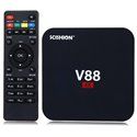 Приставка Smart TV Ott SCISHION V88 Smart TV Box + Беспроводная мини-клавиатура i8