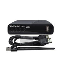 World Vision T624M2 + USB Wi-Fi + HDMI