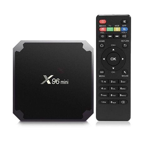 Приставка Smart TV бокс smart tv box x96 mini 4-ядерная 2Гб/16Гб андроид 7.1.2 черный 4K