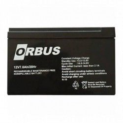 Батарея аккумуляторная ORBUS AGM OR1270 12V 7Ah