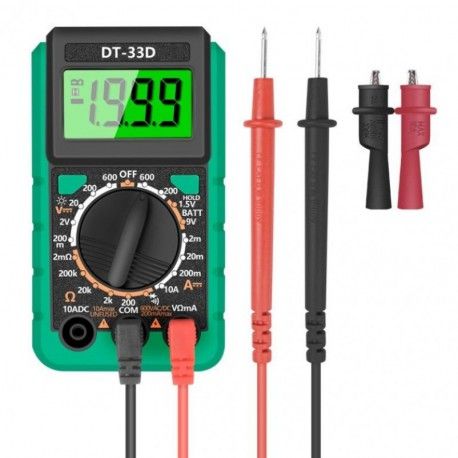 Мультиметр цифровой HandsKit DT-33D  - 1